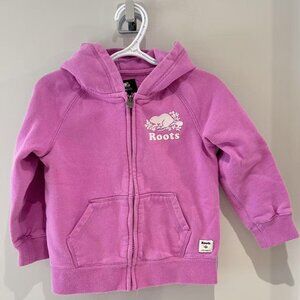 Roots kids full zip hoodie size 4T